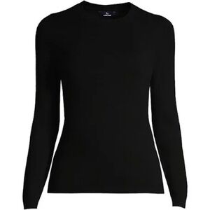 Lands End 100% Cashmere Women’s Crewneck Sweater